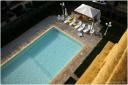 swimming pool at Hotel Villa Moorings