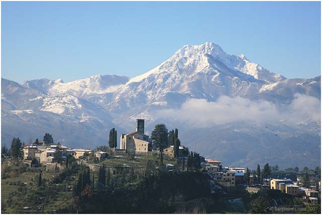 barga in the snow