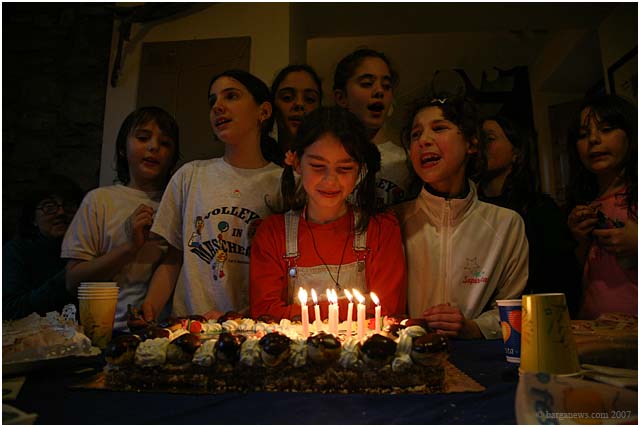 birthday celebration in barga vecchia