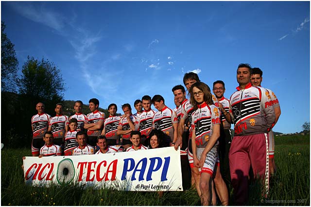 Cycle team Papi ready for action