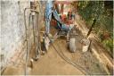 {barganews} Work starts of shoring up the road around Barga Vecchia