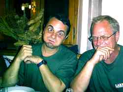 Mario and Babbo being immature