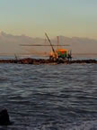 fishing huts