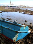 wrecked boat