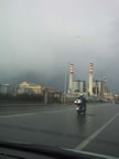 rain at livorno - power station