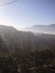 9pm leave Barga in the fog