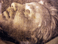 image of Pascoli on his deathbed