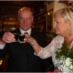 {barganews} Rain does not stop the Scottish Wedding