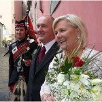 {barganews} Rain does not stop the Scottish Wedding