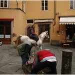 {barganews} Roast chestnuts in Barga Vecchia
