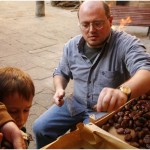 {barganews} Roast chestnuts in Barga Vecchia