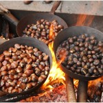 {barganews} Roast chestnuts in Barga Vecchia