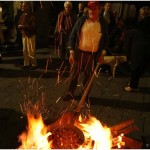 {barganews} Roast chestnuts in Barga Vecchia