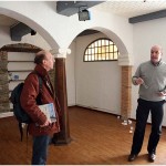 {barganews} Hamish Moore - bagpipes studio in Piazza Angelio