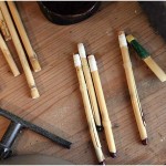 {barganews} Hamish Moore - bagpipes maker in Piazza Angelio