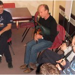 {barganews} Hamish Moore - bagpipes studio in Piazza Angelio