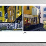 {barganews} richard clare paintings of barga at night
