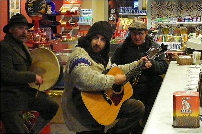 Befana Jazz filmed at Bar Roma