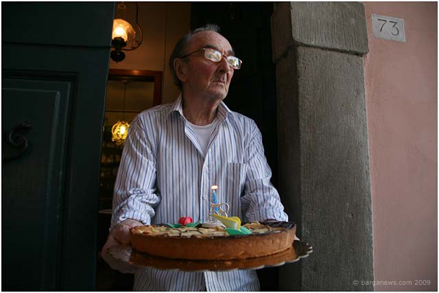 Aristodemo Casciani celebrates 85 years on the planet