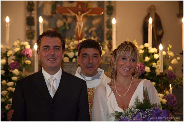 Lorenzo and Francesca marry