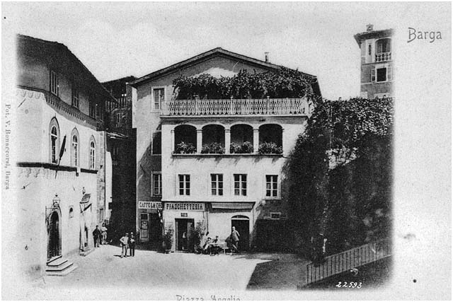 Old postcards of Barga