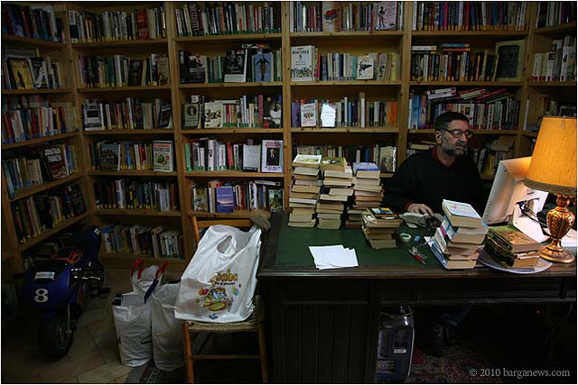 Many more books in the book exchange