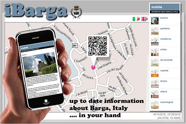 iBarga and QR codes comes to Barga