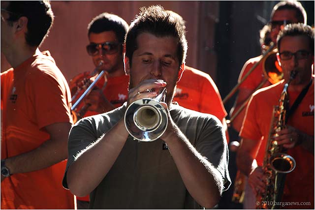 p funking band in barga