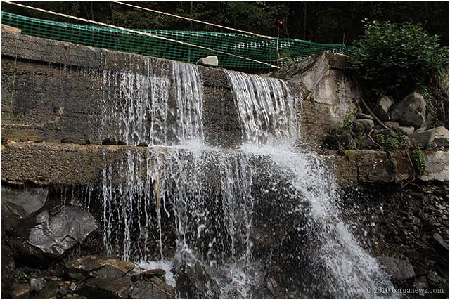 Hydro electric plant near to completion