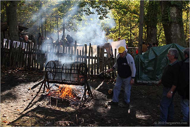 Roast chestnuts with the Befana