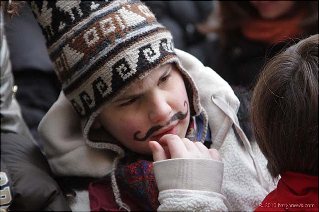 La Befana arrives in Barga