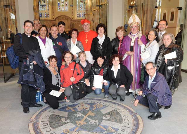 Barghigiani in visita alla St. Andrew Cathedral in Glasgow