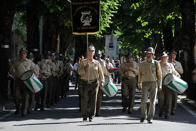 Barga celebrates the 75th anniversary of the founding of the Gruppo Alpini