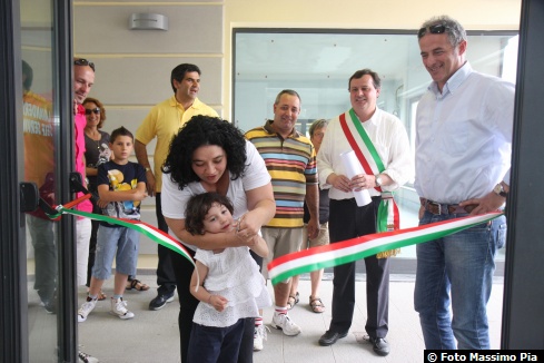 A Mologno una lavanderia self-service