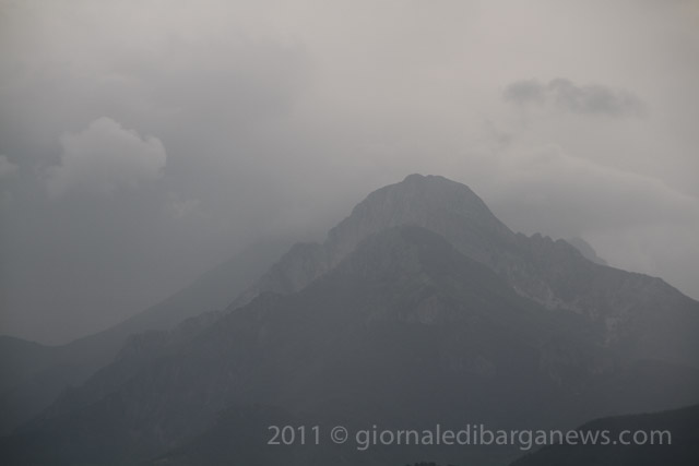Wet weather in Barga