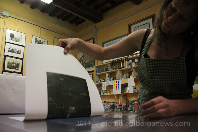 Maya Hardin – printmaker in New York and Barga Vecchia