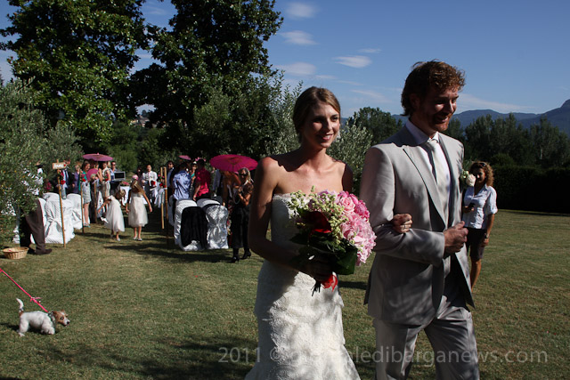 International wedding in Barga