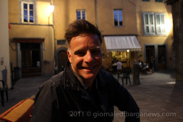Ricky Ross from Deacon Blue in Barga