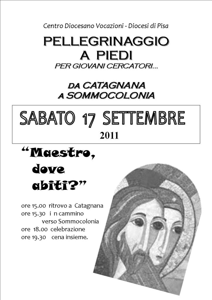 Pellegrinaggio a piedi da Catagnana a Sommocolonia