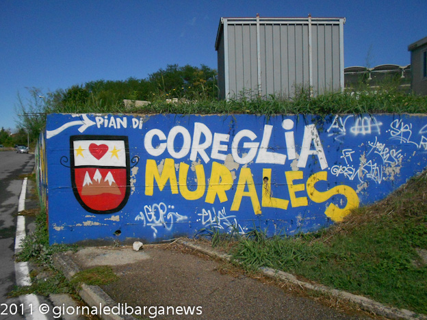 Murales: ecco la soluzione adottata dal comune di Coreglia