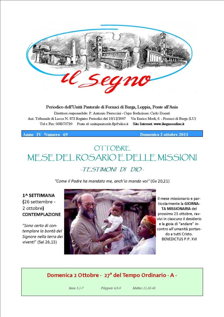 E’ uscito Il Segno