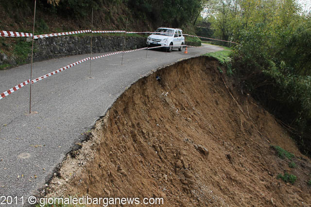 Maltempo: si fa la conta dei danni. Strada di Buvicchia a rischio