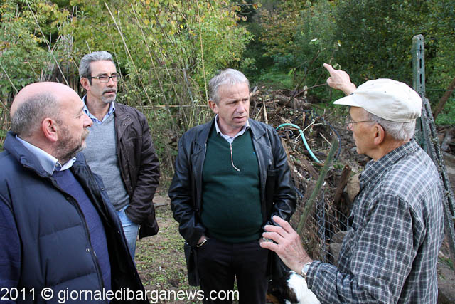 Maltempo. Sopralluogo del consigliere regionale Remaschi