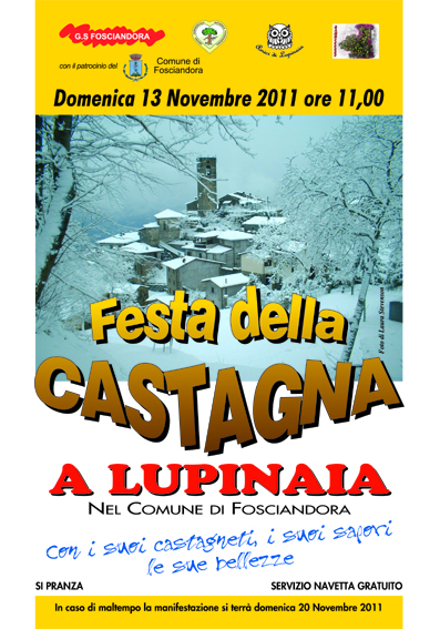 Festa della Castagna a Lupinaia