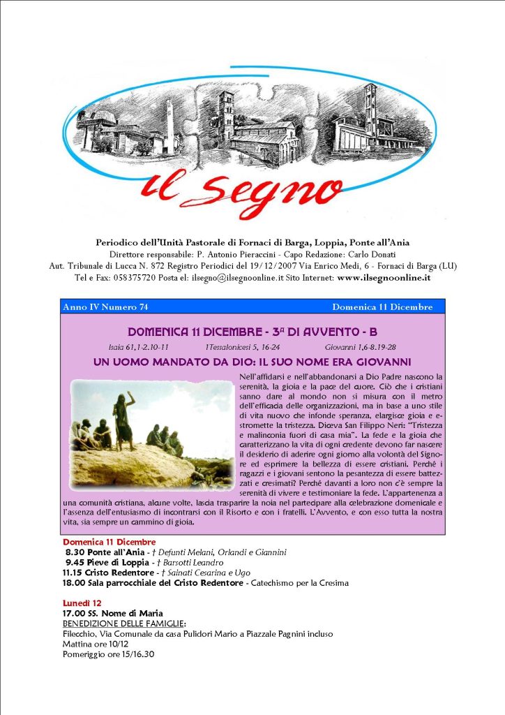 E’ uscito Il Segno