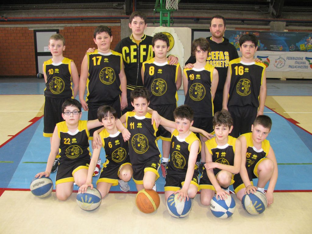 Il 15 aprile inizia il torneo internazionale di mini-basket del Cefa