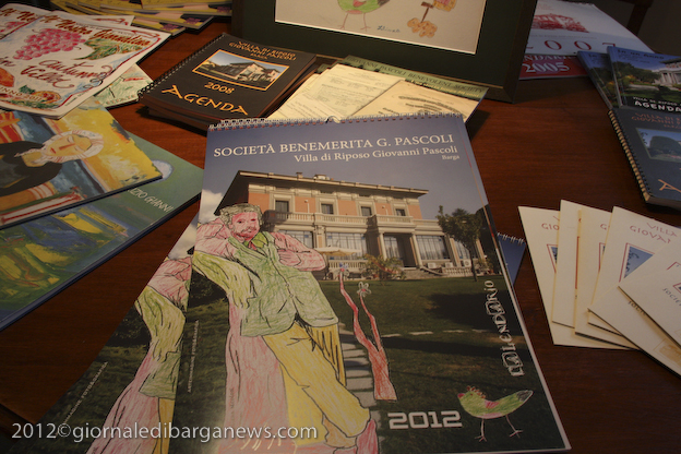 Presentato il calendario della Villa di riposo dedicato a Giovanni Pascoli