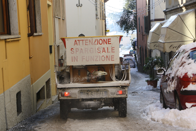 Maltempo: report della sala operativa provinciale. Rischio neve nella piana di Lucca