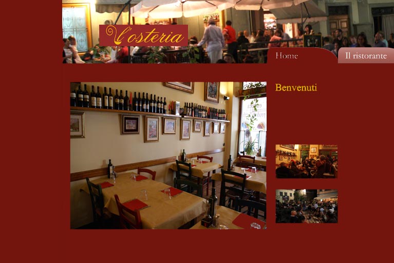 L’osteria re-opens 8th March