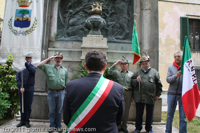 La commemorazione del 25 aprile a Barga e dintorni